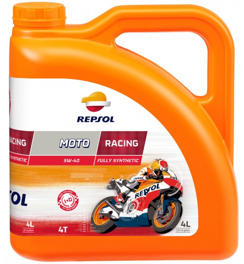 REPSOL MOTO RACING 4T 5W40, 4л